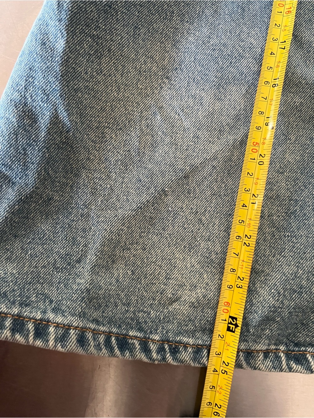 Prada Light Blue Denim Overall Dress with Logo Bib - Picture 5 of 5